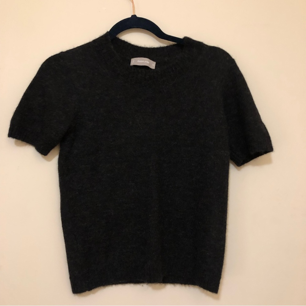 NWOT Everlane Short Sleeve Knit Sweater Tee